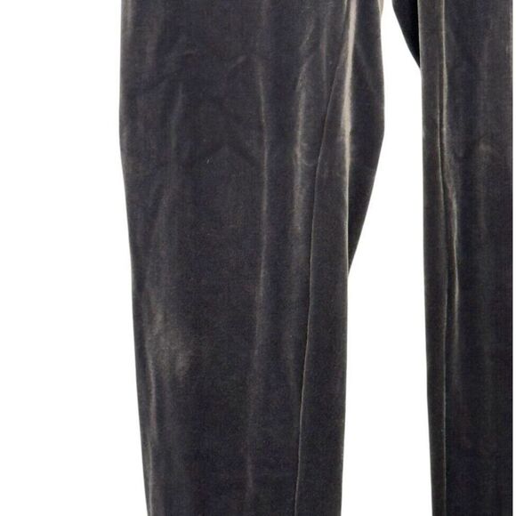 SPANX High Rise Velvet Leggings Gray Size M Shaping Versatile Ankle Festive Soft - Picture 3 of 10